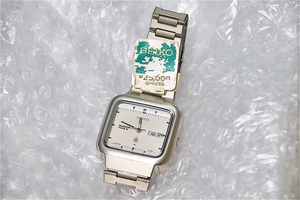 SEIKO QUARTZ TYPE2 セイコー クォーツ タイプ2 スクエア 新品 未使用 当時物 デットストック 昭和レトロ ビンテージ