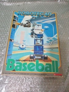  plastic model BANDAI Bandai Baseball ROBOTEC40 Robot Tec 40 Baseball unassembly former times old toy 