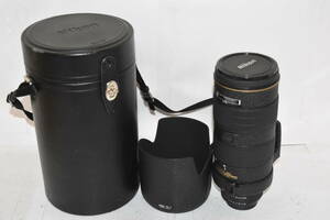 [No.09-075] camera. lens [Nikon] Nikon ED AF-S NIKKOR 80-200mm 1:2.8 D