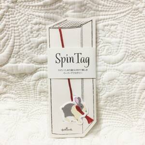 新品　百貨店商品　Hallmark Spin Tag　ペーパーアクセサリー　うさぎ