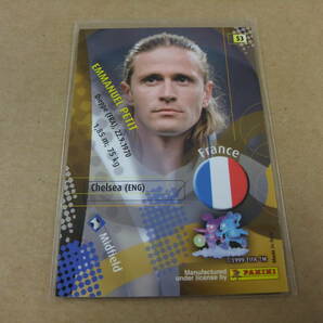 FIFA 2002 53 エマニュエル・プティ EMMANUEL PETIT フランス カード サッカー PANINIの画像2