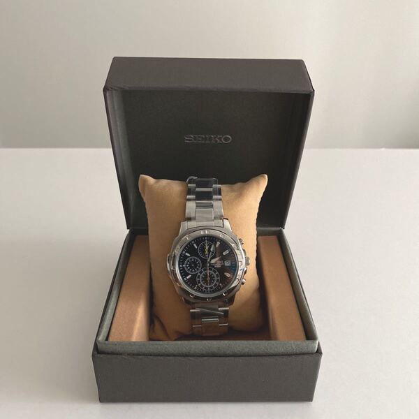 【SEIKO 逆輸入】クロノグラフ 腕時計 【新品 未使用】