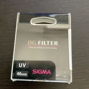 [ unused storage goods * free shipping ]SIGMA camera for UV filter DG UV 46mm UV resistance 