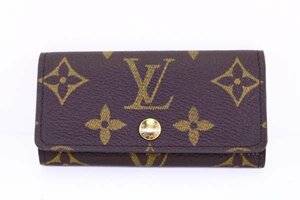 ●LOUIS VUITTON ルイヴィトン M69517 ミュルティクレ4 キーケース キーフック×4 モノグラム【10723179】