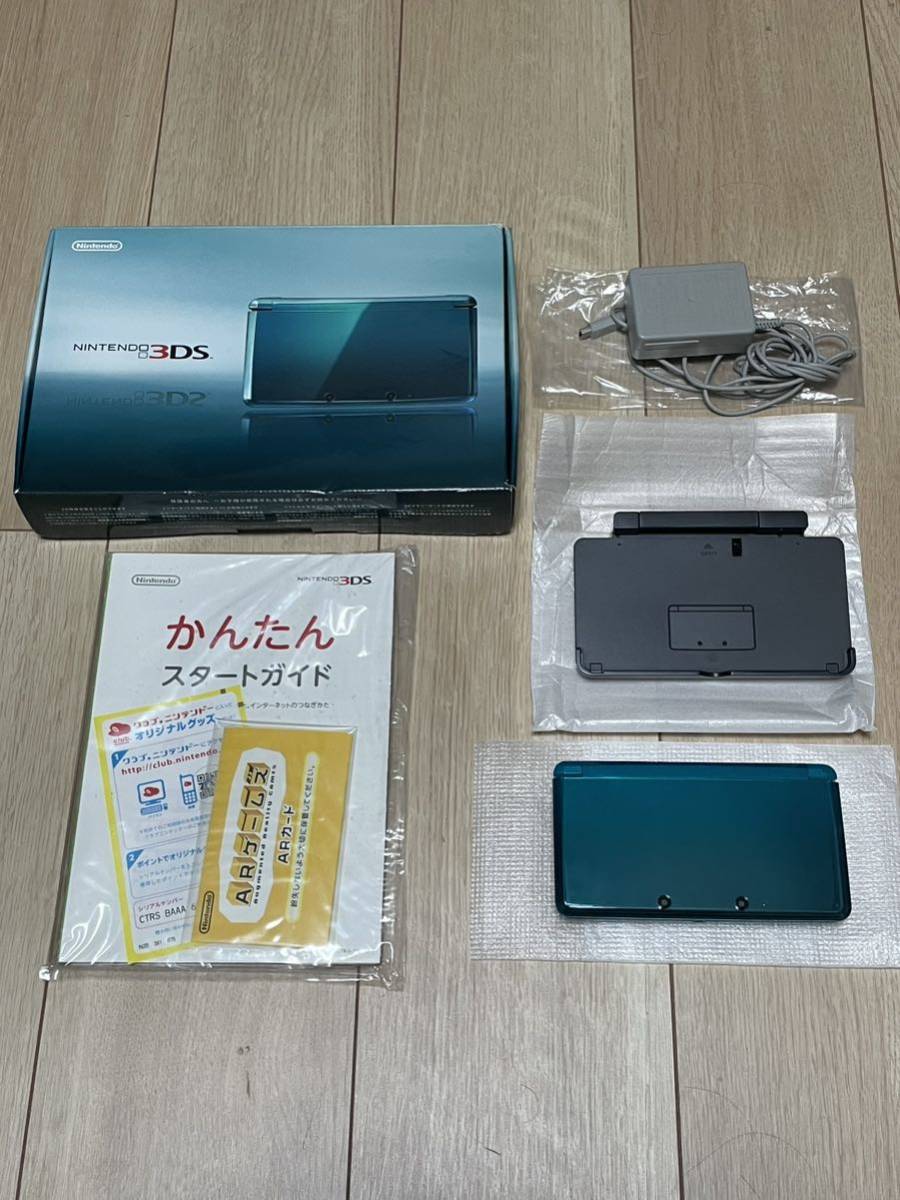 完成品 ニンテンドー3DS アクアブルー 新品未使用 inspektorat