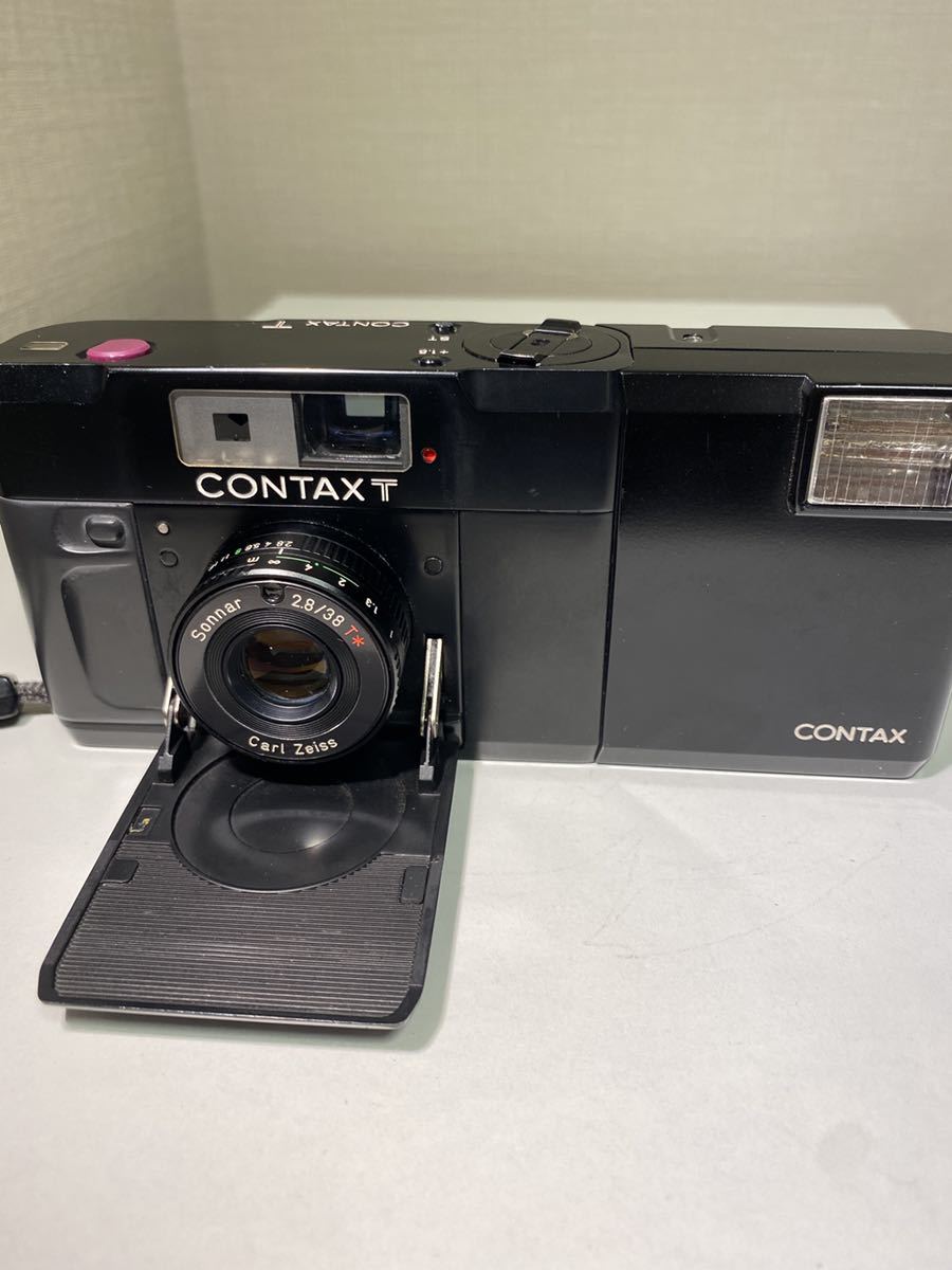 人気激安通販 CONTAX T 初代　動作品 フィルムカメラ