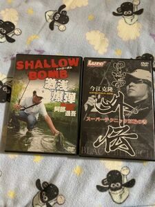 今江克隆 黒帯外伝 阿部進吾 激浅爆弾 釣り DVD