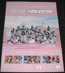 SKE48 [心にFlower] 告知ポスター