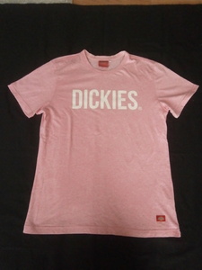  Dickies lady's M short sleeves T-shirt pink regular goods mail service 168 jpy 