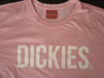 ディッキーズ　レディース　M 　半袖Tシャツ　ピンク　正規品　メール便１６８円_画像3