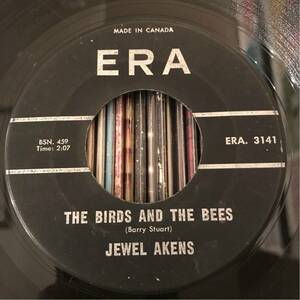 JEWELL AKENS 7inch TIC TAC TOE/THE BIRDS AND THE BEES