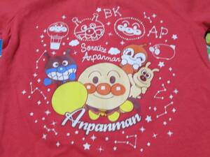 〇新品♪アンパンマン光る半袖Tシャツ８０ｃｍ赤〇