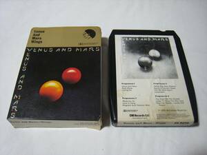 [8 truck tape ] WINGS (PAUL McCARTNEY) / VENUS AND MARS UK version box attaching paul (pole) * McCartney venus * and *ma-s