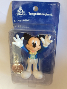 コレクタブルトイ 新品 TOKYO Disney RESORT 東京ディズニーリゾート限定 TDL TDR 20周年記念 ミッキー マスコット フィギュア プレート