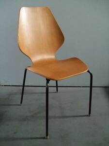 1950s Vintage Herbert Hiche ハーバート・ハーシェ for JOFA Stalmobler Danish Bent Plywood Chair デンマーク製 Bauhaus 当時物 実物