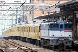 【鉄道写真】 武蔵野線 s030　EF65牽引 西武2000系 甲種輸送