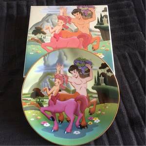 ＊レア＊Disneyディズニー50周年FANTASIAファンタジア1940-1990 プレート皿 絵皿16㎝