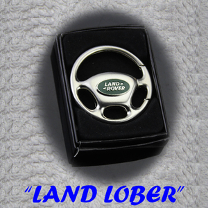 ♪お得送込 ステアリング デザイン キーホルダー LAND LOBER TM お洒落即決 !!!!!