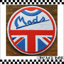 ワッペン MODS モッズ ターゲットマーク ラウンデル PUNK パンク SKA スカ RUDEBOY 英国 イギリス UK GB ENGLAND イングランド 008_画像1