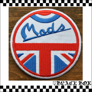 ワッペン MODS モッズ ターゲットマーク ラウンデル PUNK パンク SKA スカ RUDEBOY 英国 イギリス UK GB ENGLAND イングランド 008