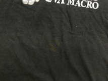 〈送料280円〉EVA MICRO MACRO メンズ SDキャラクター 半袖Tシャツ 大きいサイズ LL 黒_画像3