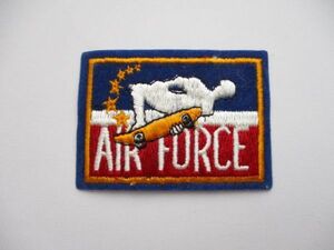 【送料無料】アメリカ空軍 AIR FORCE Skateboardingパッチ刺繍ワッペン/SKATE米軍基地スケートAIR FORCE米空軍USAF米軍USミリタリー M50