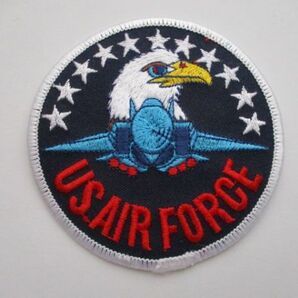 【送料無料】アメリカ空軍US.AIR FORCEパッチ刺繍ワッペン/Aイーグル白頭鷲ワシ米空軍パイロットUSAF米軍USミリタリーpatches M50の画像1