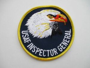 【送料無料】アメリカ空軍総監察官USAF INSPECTOR GENERALパッチ刺繍ワッペン/陸軍航空隊AIR FORCE米空軍USAF米軍US白頭鷲ミリタリー M50