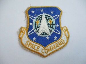 【送料無料】アメリカ空軍SPACE COMMAND宇宙コマンド パッチ刺繍ワッペン/USSPACECOMエアフォースAIR FORCE米空軍USAF米軍USミリタリー M52