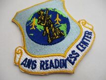 【送料無料】アメリカ空軍州兵ANG READINESS CENTER空軍州兵準備センター刺繍ワッペン/エアフォースAIR FORCE米空軍USAF米軍USパッチA M53_画像2