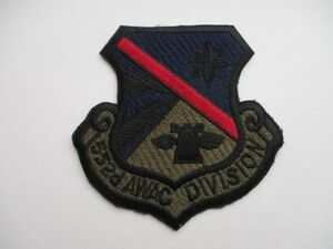 【送料無料】アメリカ空軍552ｄ AWAC DIVISIONエアコントロールウィング 空中管制機パッチ刺繍ワッペン/Air Control Wing米空軍USAF米軍M52