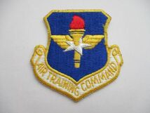 【送料無料】アメリカ空軍AIR TRAINING COMMAND航空訓練軍団パッチ刺繍ワッペン/ATCエアフォースAIR FORCE米空軍USAF米軍USミリタリー M52_画像1