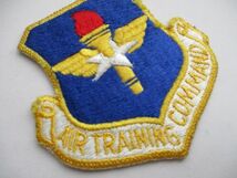 【送料無料】アメリカ空軍AIR TRAINING COMMAND航空訓練軍団パッチ刺繍ワッペン/ATCエアフォースAIR FORCE米空軍USAF米軍USミリタリー M52_画像2