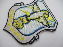 【送料無料】ALASKAN AIR FORCEパッチ刺繍ワッペン/アメリカ空軍エアフォースAIR FORCEトーテムポール米空軍USAF米軍USアラスカ M53_画像6