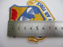 【送料無料】アメリカ空軍EIGHTEENTH AIR FORCE第18空軍パッチ刺繍ワッペン/エアフォースAIR FORCE米空軍USAF米軍USコマンド M53_画像9