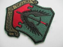 【送料無料】アメリカ空軍TACTICAL AIR COMMAND戦術航空軍団パッチ刺繍ワッペン/陸軍航空軍TACエアフォースAIR FORCE米空軍USAF米軍US M54_画像3