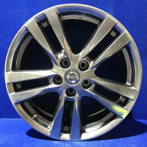 日産＊エルグランド＊E52 純正ホイール＊18x7.5J/オフセット+55/PCD114.3-5H＊1本＊エアセンサー付き＊セレナ/ティアナなど