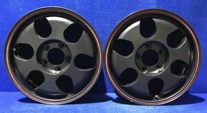 社外!＊PARAMOUNT＊15インチアルミホイール＊15x7JJ/オフセット+38/PCD114.3-5H＊2本セット