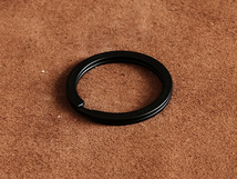 ビッグサイズ 真鍮ナスカンフック キーリング（ブラック） 黒 キーフック カラビナ キーホルダー ベルトループ キーチェーン 大きい_画像4