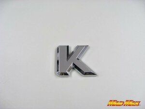 MADMAX クローム エンブレム K/デコレーション バイク トラック 乗用車 シール 一文字 エンブレム【メール便送料200円】