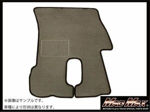 トラック用品 国内生産 日野 NEWプロフィア 運転席/助手席セット フロアマット ベージュ/ピンク【送料800円】