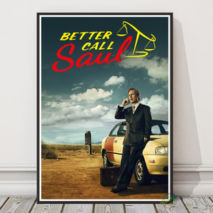  C1938 ベター・コール・ソウル Better Call Saul キャンバスアートポスター 50×70cm イラスト インテリア 雑貨 海外製 枠なし C