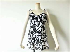 # as good as new [NARACAMICIE] Nara Camicie high class chiffon tunic blouse [Ⅰ]9 number M postage 185 jpy Monotone camisole w1104