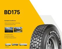 265/70R19.5-18PR BD175 143/141J★即納★即決 新品★トラックタイヤ★ミックスタイヤ★ブラックライオン_画像1