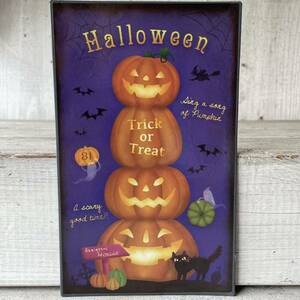  Halloween Hello wing objet d'art interior miscellaneous goods ornament plate C [2022HW2]