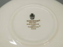 800 美品 ウェッジウッド　フローレンティーン　Wedgwood　Florentine プレート 皿 ソーサ　2枚_画像6