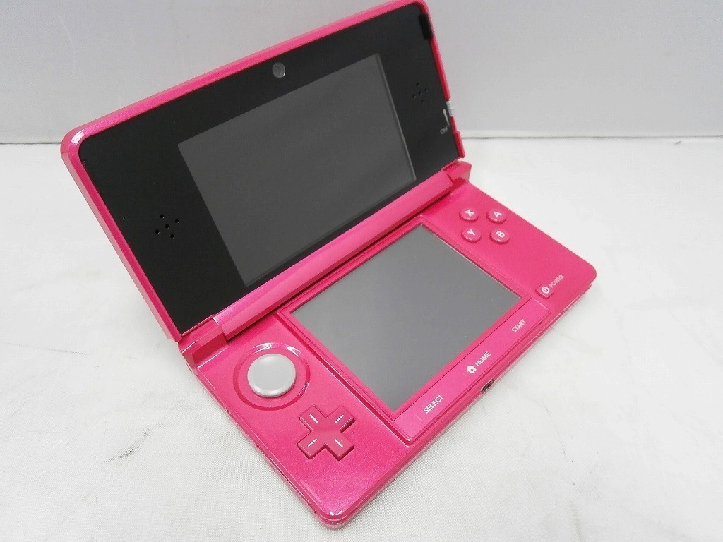 通販オフィシャルストア 美品☆ニンテンドー 3DS ミスティピンク