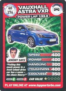 ★ Торговая карта Top Gear № 60 Box Hall Astra VXR