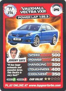 ★ Торговая карта Top Gear № 77 Box Hall Vectra VXR Vector