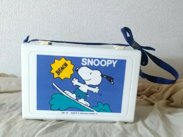 ■未使用新品■ピーナッツPEANUTSスヌーピーSNOOPY　サンドイッチランチボックス弁当箱水筒　3点セット 昭和レトロ